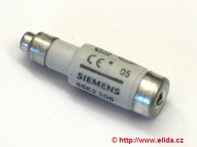 pojistka SIEMENS D01 gL/gG 6A